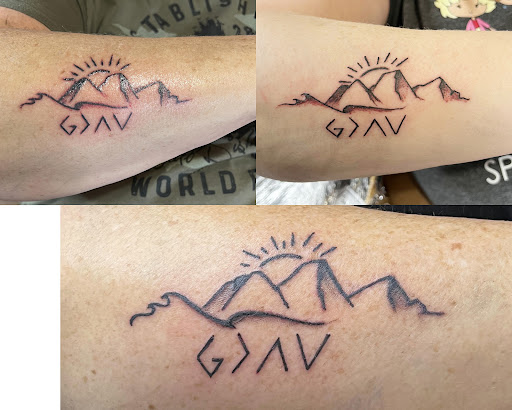 Explore cicada tattoo ideas, creative tattoo ideas in Roanoke, available at RailYard INK