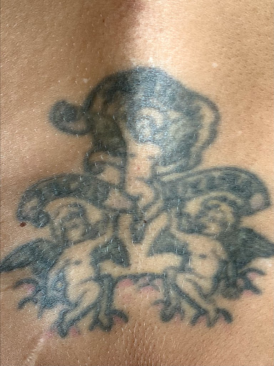 Explore chest cover up tattoos ideas for females, creative tattoo ideas in Butler, available at Kryptic Skin Tattoo