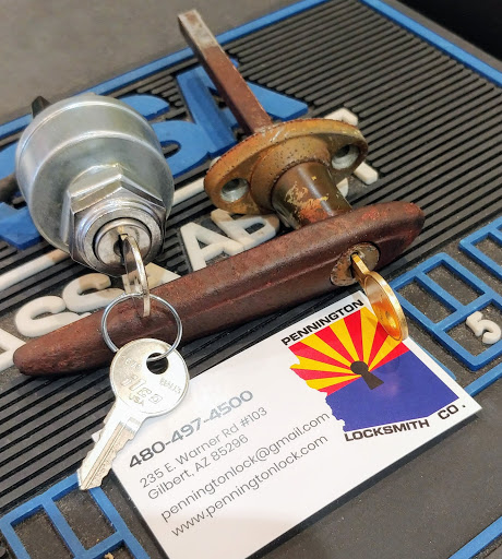 Locksmith «Pennington Locksmith Company», reviews and photos, 235 E Warner Rd #103, Gilbert, AZ 85296, USA