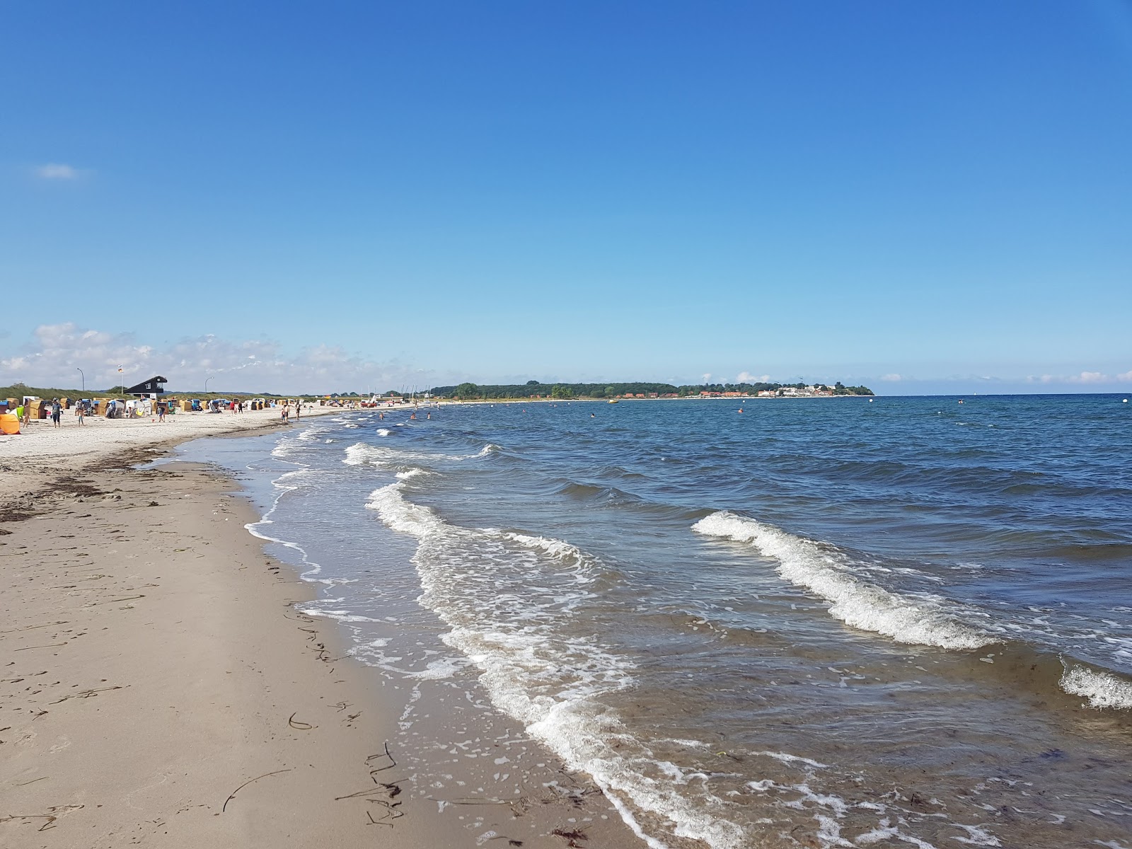 Zdjęcie Plaża Sehlendorf z wiele długich zatok