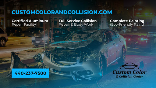 Auto Body Shop «Custom Color & Collision Center», reviews and photos, 13390 York Rd, North Royalton, OH 44133, USA