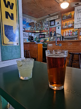 Green Parrot Bar by null