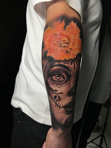 Explore mom and dad tattoo ideas, creative tattoo ideas in Astoria, available at Xolotl Tattoo Gallery