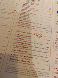Fratellini à Morangis menu