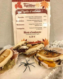 Menu / carte de Tigellino - Tigelleria Ducale à Modena