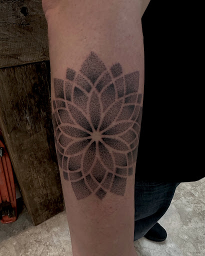 Explore leg sleeve tattoo ideas for women, creative tattoo ideas in Nashville, available at RedBird Tattoo