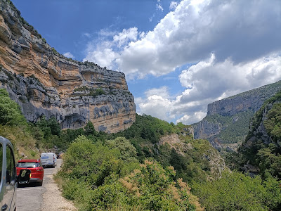 Grand Canyon Verdon Couloir Samson à Rougon