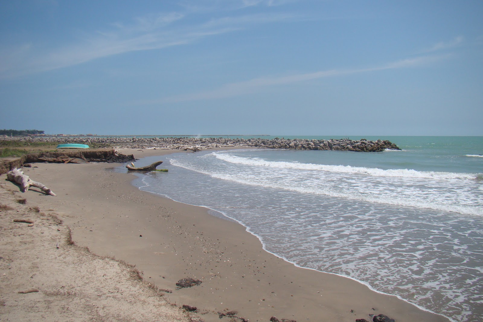 Foto de Playa El Chachalaco com areia brilhante superfície