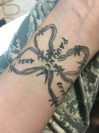 Explore abstract tattoo ideas for women, creative tattoo ideas in Grand Forks, available at The Darkside Tattoo