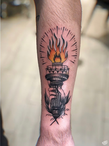 Explore minato tattoo ideas, creative tattoo ideas in New York, available at Red Baron Ink Tattoo and Piercing