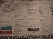 Menu du Vecio Veneto - Solo Pizza della Zia Alle à Casale Corte Cerro