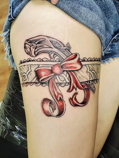 Explore mario tattoo ideas, creative tattoo ideas in Plymouth, available at Twisted Ink LLC