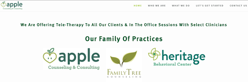 Family Tree Counseling (affiliated with Apple Counseling)