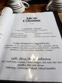 Laer-Mor à Le Conquet menu