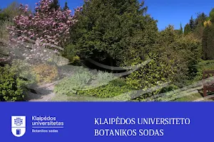Klaipedos universitetas, Botanikos sodas image
