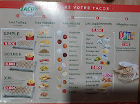 Menu du Tacos Royal à Claye-Souilly