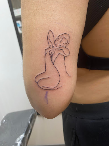 Explore microphone tattoo ideas, creative tattoo ideas in Sioux City, available at Thorn-Side Tattoo & Piercing