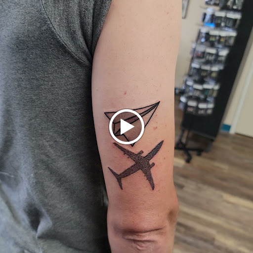 Explore name on neck tattoo ideas, creative tattoo ideas in Traverse City, available at Pinups & Needles