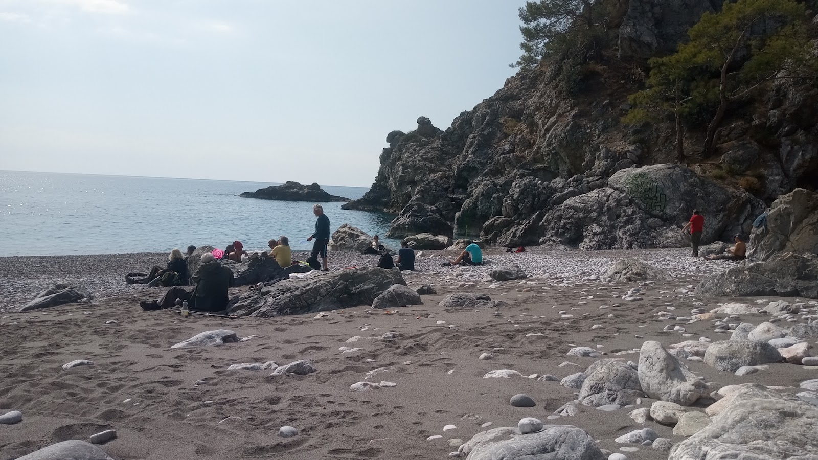 Icoz Beach'in fotoğrafı düz bir kıyı şeridi ile birlikte