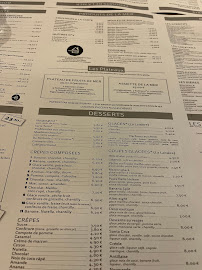 L'embarcadère Restaurant à Cabourg menu