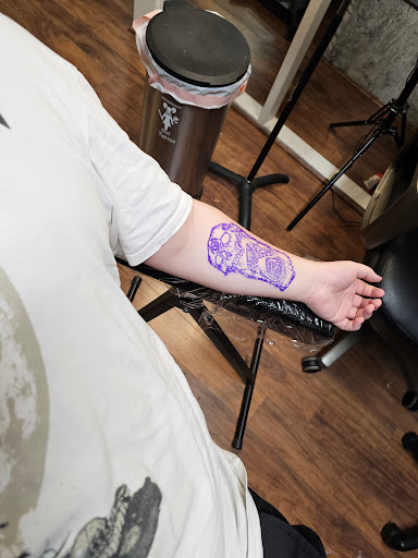 Explore tattoo ideas for last name, creative tattoo ideas in Cary, available at Apocalypse Girl Tattoos