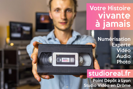 Studio Real - Transfert de cassette VHS - Point Dépôt Lyon