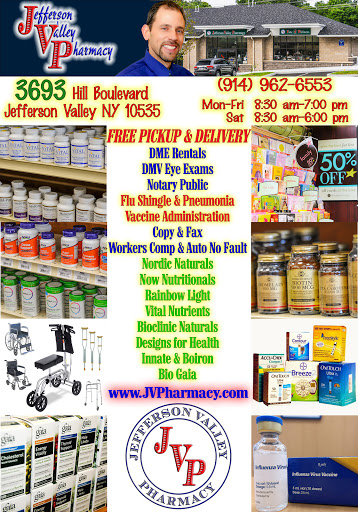 Pharmacy «Jefferson Valley Pharmacy», reviews and photos, 3693 Hill Blvd, Jefferson Valley, NY 10535, USA