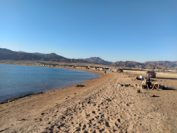 Dahab Lagoon beach II'in fotoğrafı uzun koy ile birlikte