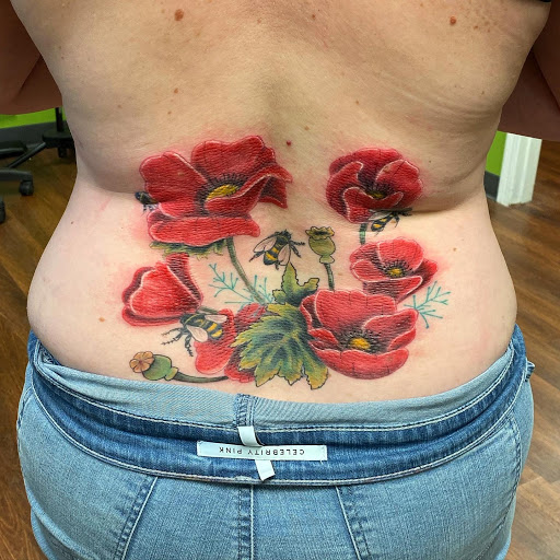 Explore depression mental health tattoo ideas, creative tattoo ideas in Springfield, available at Poke and a Rub art studio