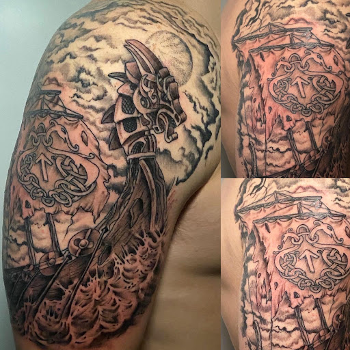 Dark Horse Tattoos, 395 Garrisonville Rd #103, Stafford, VA 22554, USA, 