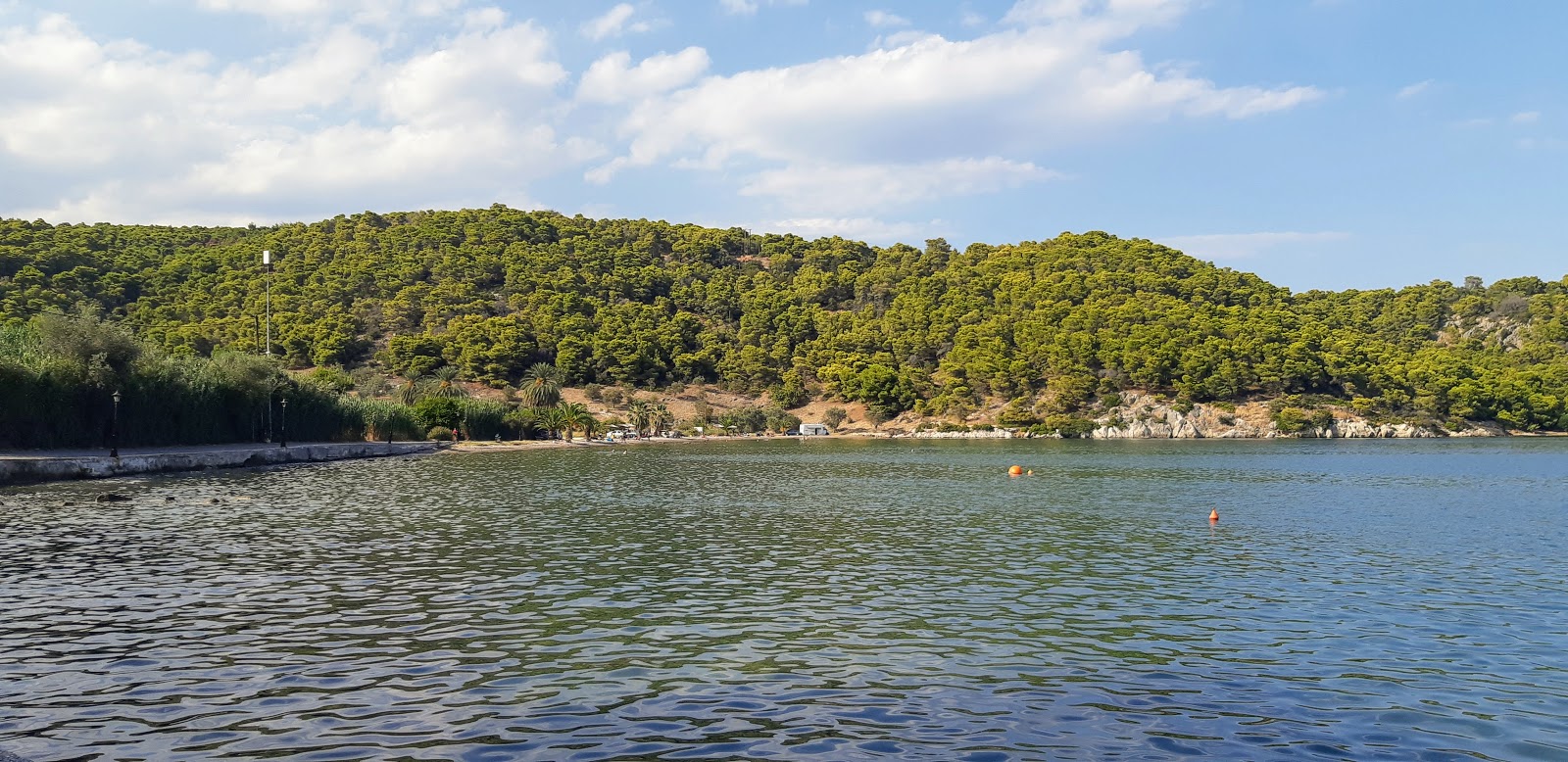 Fotografie cu Vagionia beach cu golful spațios