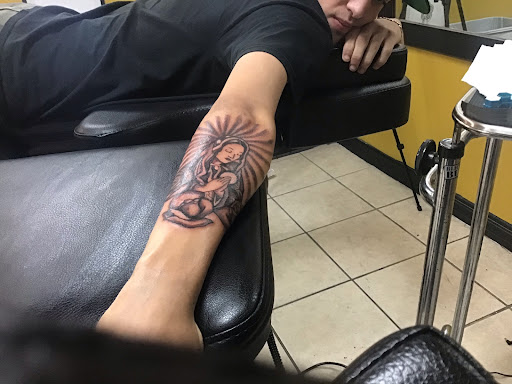 Explore white trash tattoo ideas, creative tattoo ideas in Cocoa, available at Rorschach Tattoo Shop and Piercing Studio