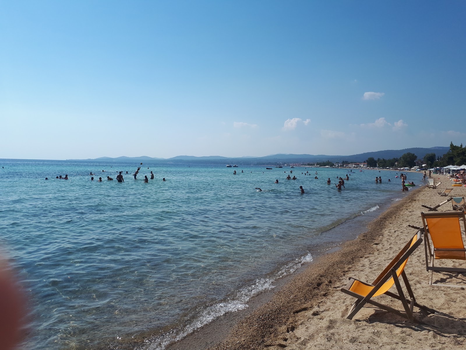 Foto di Nikiti beach con molto pulito livello di pulizia