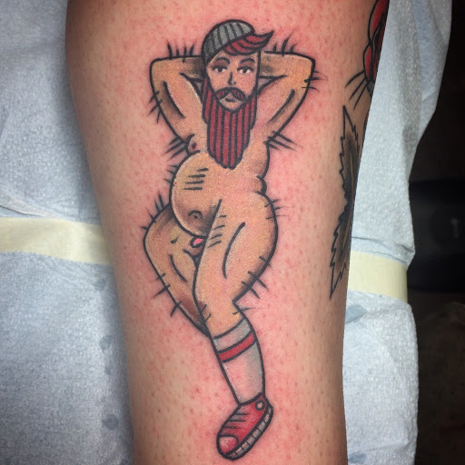 Explore pulp fiction tattoo ideas, creative tattoo ideas in Fort Wayne, available at Dark Horse