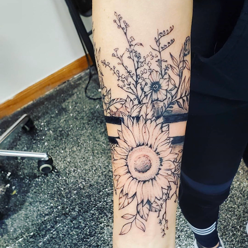 Explore cover up tattoo ideas on chest, creative tattoo ideas in Kenosha, available at Kenosha Tattoo Company