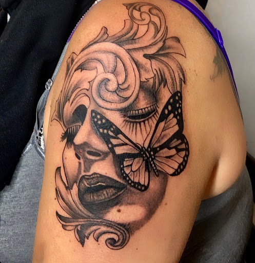 Explore small spooky tattoo ideas, creative tattoo ideas in Vancouver, available at New Ink Tattoo