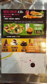 Restauration rapide L'entracte Fast Food à Altkirch - menu / carte