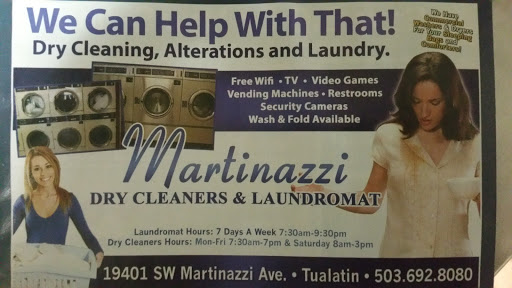 Laundromat «Martinazzi Drycleaner & Coin Laundromat (Laundromat Open till 9:30 PM Everyday)», reviews and photos, 19401 SW Martinazzi Ave, Tualatin, OR 97062, USA