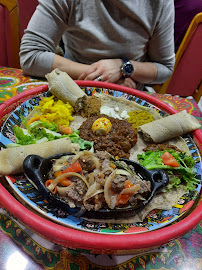 Injera du Restaurant érythréen Restaurant Asmara -ቤት መግቢ ኣስመራ - Spécialités Érythréennes et Éthiopiennes à Lyon - n°6