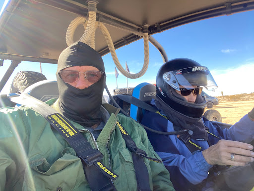 The most popular way to get here is off-road. Stodard Wells and Johnson Valley have trials to Slash X
