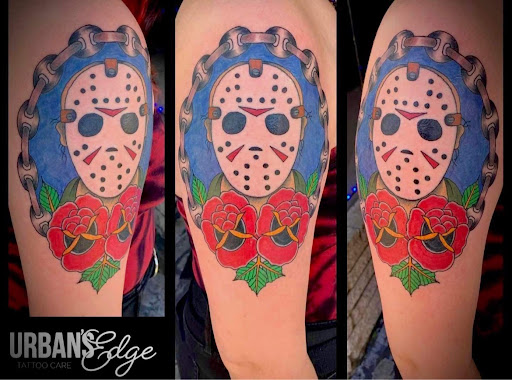 Explore piano tattoo ideas, creative tattoo ideas in Sunbury, available at Knuckles & Needles Tattoo Parlor