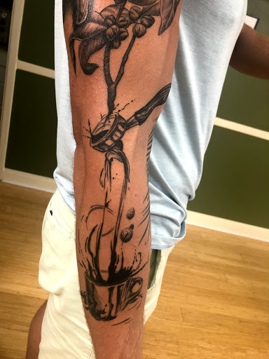 Explore black medusa tattoo ideas, creative tattoo ideas in Saint Petersburg, available at Cthulhu Tattoo & Body Piercing