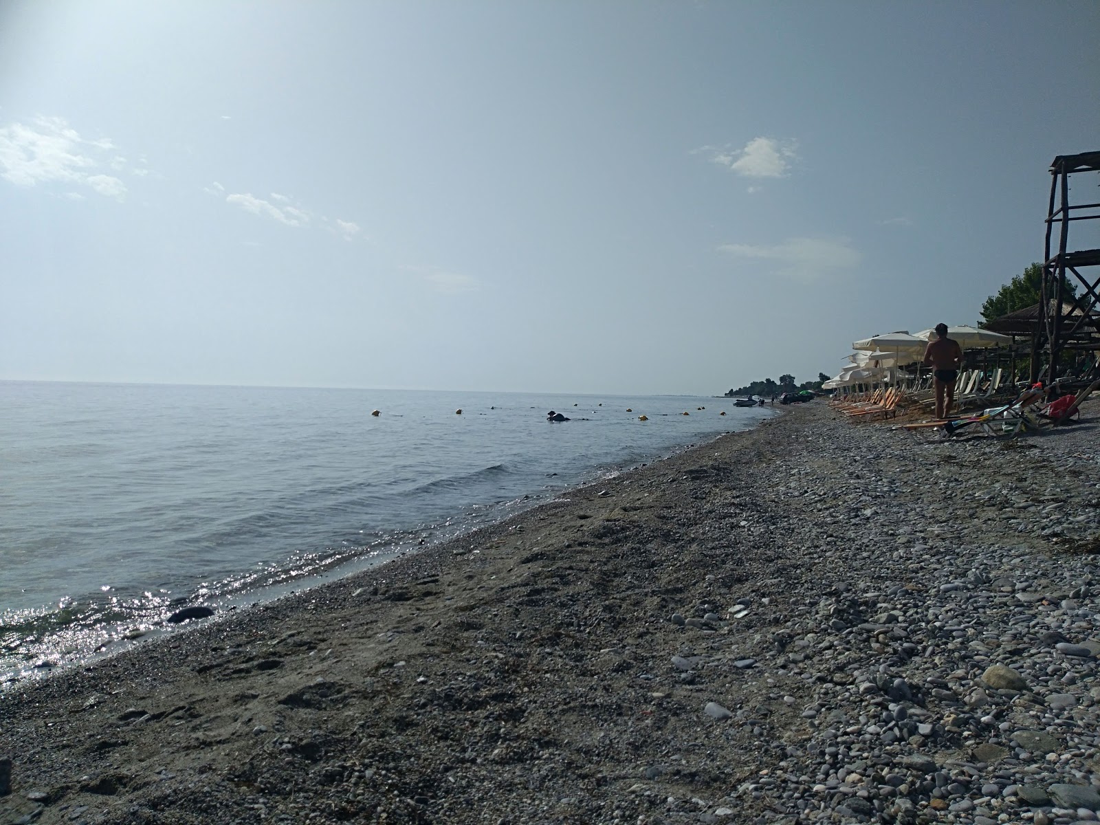 Foto di Leptokaria beach III con parzialmente pulito livello di pulizia