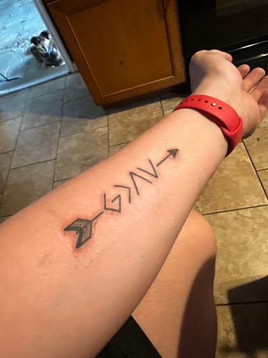 Explore palm tree tattoo ideas, creative tattoo ideas in Maryland Heights, available at Thirteen Roses Tattoo & Aesthetics