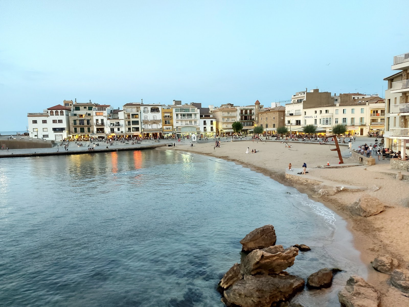 Valokuva Platja de l'Escalaista. puhtaustasolla korkea