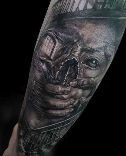 Explore small wrist tattoo cover up ideas, creative tattoo ideas in Ambler, available at Tattoo GalaxyAmbler Piercing & Custom Tattoos