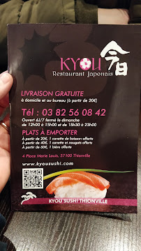 Sushi du Restaurant de sushis Kyou Sushi à Thionville - n°5