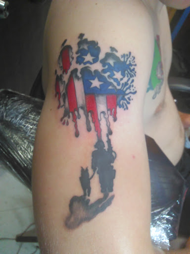 Explore hand tattoo idea, creative tattoo ideas in San Antonio, available at Skin Graphics Tattoos & Body Piercing