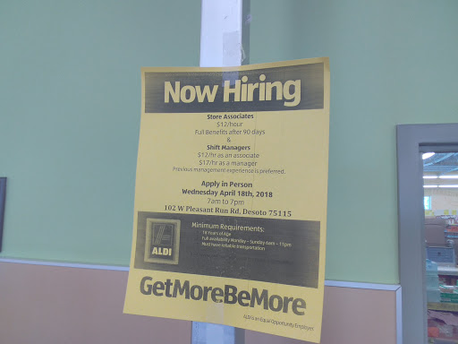 Supermarket «ALDI», reviews and photos, 102 W Pleasant Run Rd, DeSoto, TX 75115, USA