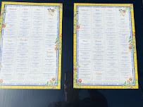 Restaurant Tony's Pizza à Almancil (le menu)